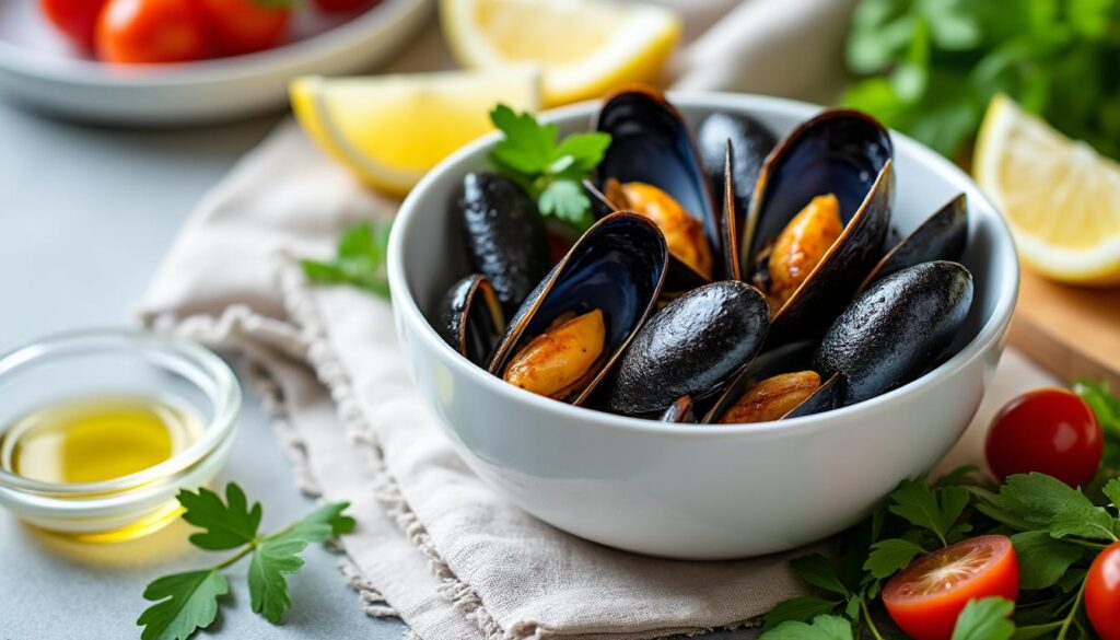 découvrez les bienfaits des moules dans votre régime alimentaire et comment elles peuvent contribuer à une alimentation saine et équilibrée.